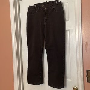 Riders by Lee - black jeans- Size 12P